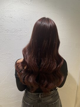 アジールヘア 池袋東口店(agir hair) ワインレッド/チェリーブラウン/暖色カラー/艶髪/池袋東口