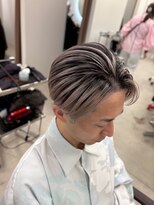 ナンバー リコ 名駅 ジャム 名古屋(N° rico JAM)&nbsp;メンズ　バレイヤージュ　ケアブリーチ　ハイトーン　韓国