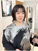 【Meenaハザマ】大人女性にちょうどいい外ハネマッシュウルフ