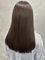 ルノン(LUNON)&nbsp;黒髪クラゲヘアーオリーブグレー小顔ココアベージュ