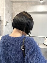 イデアル(Ideal)&nbsp;ボブ/ミニボブ/切りっぱなしボブ/前下がり/前下がりボブ/韓国