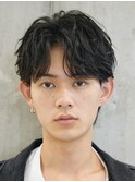 銀座シャドウパーマニュアンスパーマツーブロックメンズパーマ &nbsp;