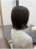 切りっぱなしボブ