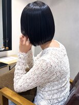 エミス バイ メルト 吉祥寺(emis by melt)&nbsp;【吉田】縮毛矯正ストレートボブ切りっぱなしワンレン韓国吉祥寺