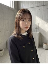 エレマルヤマ(ele maruyama) 伸ばしかけでも可愛い!セミロングレイヤー