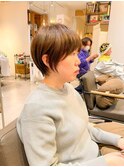小顔ショート【ひばりヶ丘/ショート/ショートボブ/前髪カット