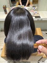 ヘアーアンドケア アミティエ(HAIR&CARE amitie)&nbsp;広がり解消♪まとまる艶ボブ縮毛矯正