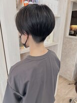 キャアリー(Caary)&nbsp;福山美容室caary刈り上げ大人ショート髪質改善夏ヘア20代0代40代