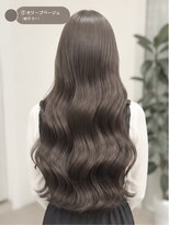 ルノヘアー(Lunohair)&nbsp;秋カラー×韓国風レイヤー小顔ミディ×ブリーチなしカラー