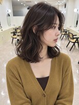 モト 船橋(moto)&nbsp;韓国ミディアムクラウドパーマ艶髪エスプレッソブラウン船橋