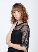 ユルカワ編み込みアレンジ【EARTH新浦安店】