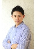刈り上げツーブロックビジネススタイル (早坂郁生)