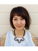 アシンメトリーショート