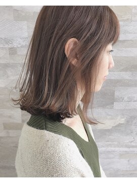 ラグシーセカンド(RAGCIE 2nd) 【keisuke】柔らか切りっぱなしボブ