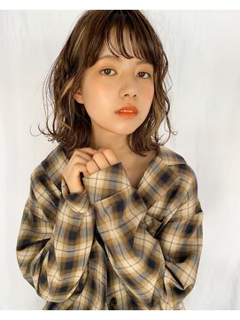 ステイシー(stay she) インナーカラー × ボブ