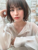 シー バイ ロンド 新宿(Sea by Lond)&nbsp;ハイライトカラーベージュシースルーバング　新宿