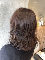 アース クロスガーデン川崎店(HAIR&MAKE EARTH)&nbsp;コテ巻風パーマ☆