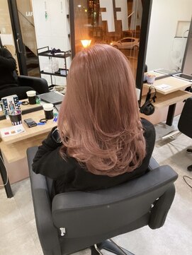 ラフ 難波店(LAFF) #黒髪#ボブルフ#ネビージュ#小顔#ワンレン