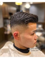 ヒロギンザ 横浜店(HIRO GINZA)&nbsp;スキンフェードサイドパートスタイル