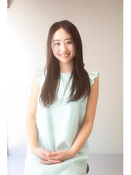 バルベストーキョーサウス(BARBES TOKYO SOUTH) 20代・30代/くびれヘア/暗髪/ニュアンスカラー/大人可愛い