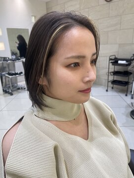 ステラバイケンジ(STELLA by KENJE) 姫カットカールセミディシアーカラー