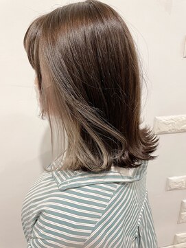 オーティティ(O-TETE) O-tete ホワイトミルクティーインナーカラー