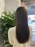 【髪質改善プレミアムコース】カット＋髪質改善ストレート　¥27500→¥22000