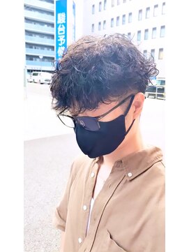 オーガニック アトリエ 大宮(organic+atelier) ツイストスパイラルパーマ波巻きスパイラルツーブロックマンバン