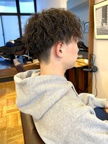 アイリーヘアデザイン(IRIE HAIR DESIGN) 【IRIE HAIR赤坂】ツーブロック×ツイストスパイラルパーマ