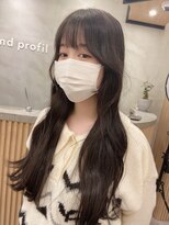 ロンドプロフィール 浦和(Lond profil)&nbsp;顔まわりカット　韓国ヘア　haruhi【浦和】