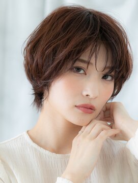 ドクターズサロン LAB 小山店 大人かっこいいツヤ髪ヘルシーウルフショートb小山20代30代40代