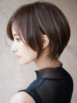 カライング(ing) 大人ショートボブ丸みショートカットマッシュショート前髪あり