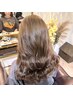 大人気！理想のcolorへ☆ブリーチ無しcare w color + cut￥20,600→