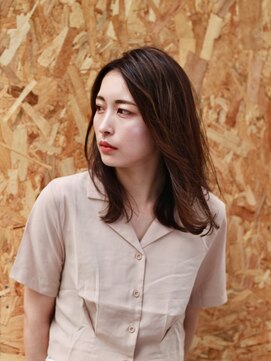 ホヌア(hoNua.) セミロング×レイヤー