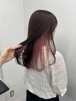 アライブ キチジョウジ(ALIVE Kichijoji)&nbsp;ALIVE kichijoji /　インナーカラーピンク×ピンクブラウン