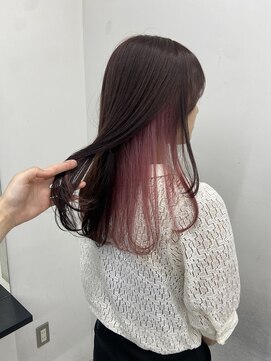 アライブ キチジョウジ(ALIVE Kichijoji) ALIVE kichijoji / インナーカラーピンク×ピンクブラウン