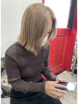 ロッソフィーロ(Rosso Filo) ミルクティーカラー Instagram【@dai_n29】