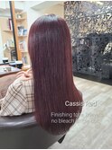 No bleach color x Cassis red 