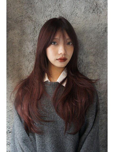 long layer style/cassis color