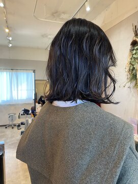 ルブランヘアギャラリー(Le blanc hair gallery) オリーブグレー