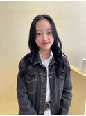 暗髪