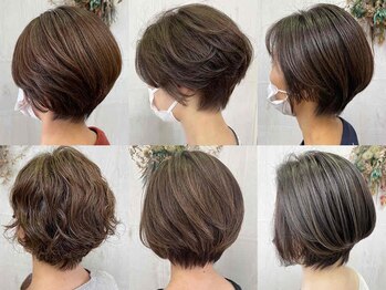 プランタン(Printemps)の写真/素敵なショートヘアは骨格と髪質に合わせた繊細なシルエットでできている♪スタイリングも簡単◎[髪質改善]