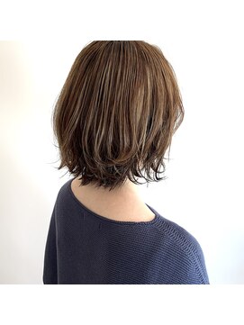 ヘアーサロンフラン(Fran) ハイライト×ベージュ