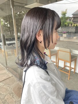 トクテ 吉祥寺(tokute) グレージュカラー/ボブウルフ/黒髪/ココアベージュ