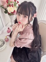 リルミー(Lilme) アイドルシースルー前髪×ツインテールアレンジ*Lilmeひめの*