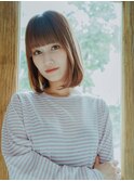 ナチュラルロングボブ