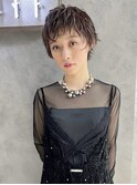 ベリーショート　パーマ