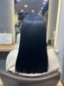 《山田指名・学割U24》カット＋ストレートパーマ＋TR〈女性限定〉￥25300→