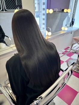 エル バイ ステラ(ELU. by Stella)の写真/髪のクセ、うねり、パサつきなどでお悩みの方必見！こだわりの「髪質改善ストレート」から艶髪を実現！