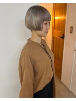 アンブレラ 中目黒(ANBRERA)&nbsp;ミニボブ×ブリーチカラー